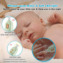 Charger l'image dans la galerie, Coupe-Ongles Électrique Bébé – Soin Doux & Sécurisé