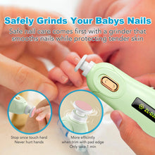 Charger l'image dans la galerie, Coupe-Ongles Électrique Bébé – Soin Doux &amp; Sécurisé
